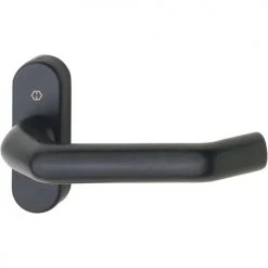 Ensemble sur rosaces Paris pour menuiserie métallique -Promos Poignée de Porte Magasin AFD 11554