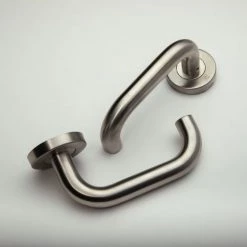 Béquille double sur rosace inox Héraclès Jade 1294 11 Béquille double sur rosace inox Héraclès Jade 1294 -Promos Poignée de Porte Magasin AFD 120639