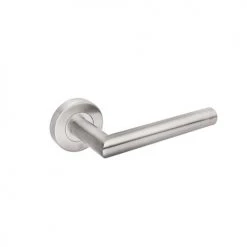 Béquille double sur rosace inox Héraclès Jade 1394 -Promos Poignée de Porte Magasin AFD 120643