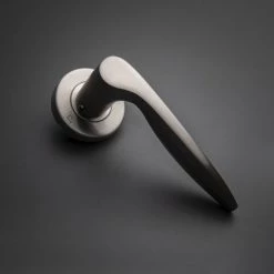 Béquille double massive sur rosace inox Héraclès Jade 4003 -Promos Poignée de Porte Magasin AFD 120997