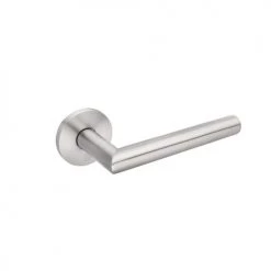 Béquille double sur rosace inox Héraclès Jade Slim Ø19 SL02 -Promos Poignée de Porte Magasin AFD 121035