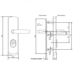 Ensemble de sécurité Vachette Julia A2P** EA70