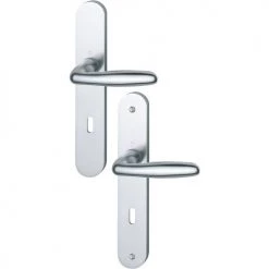 Ensemble sur plaques aluminium Hoppe Verona