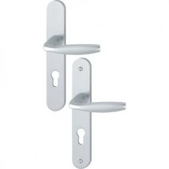 Ensemble sur plaques aluminium Hoppe New York