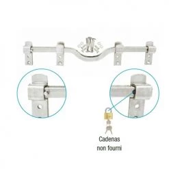 Barre anti effraction -Promos Poignée de Porte Magasin AFD 129302