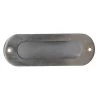 Poignée cuvette inox ovale 2 Poignée cuvette inox ovale -Promos Poignée de Porte Magasin AFD 144330