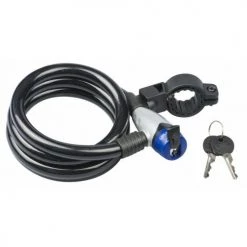 Câbles-antivols en spirale à clés 1550