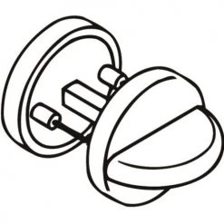 Paires de rosaces Hewi nylon -Promos Poignée de Porte Magasin AFD 15953