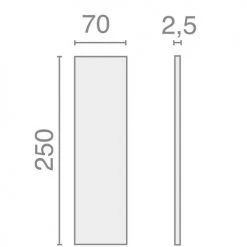 Plaque de poussée aluminium Héraclès