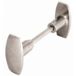 Bouton double alu 6x100