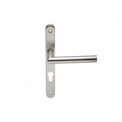 Ensemble sur plaque étroite inox Héraclès Jade 1394 -Promos Poignée de Porte Magasin AFD 175944