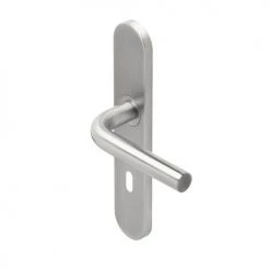 Ensemble sur plaque inox Héraclès Jade 1194 -Promos Poignée de Porte Magasin AFD 175995