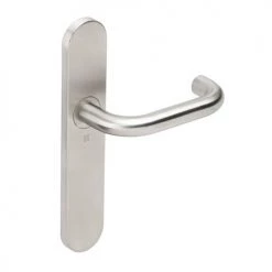 Ensemble sur plaque inox Héraclès Jade 1294 12 Ensemble sur plaque inox Héraclès Jade 1294 -Promos Poignée de Porte Magasin AFD 176009