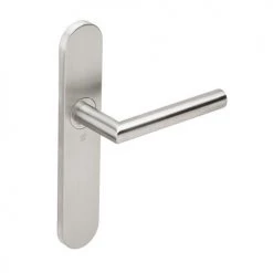 Ensemble sur plaque inox Héraclès Jade 1394 -Promos Poignée de Porte Magasin AFD 176029