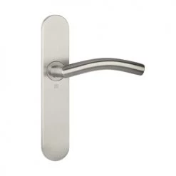 Ensemble sur plaque inox Héraclès Jade 1494 -Promos Poignée de Porte Magasin AFD 176052