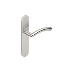 Ensemble sur plaque inox Héraclès Jade 1494 -Promos Poignée de Porte Magasin AFD 176054