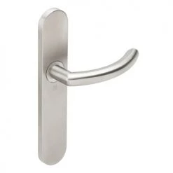 Ensemble sur plaque inox Héraclès Jade 1094 -Promos Poignée de Porte Magasin AFD 179174