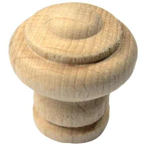 Bouton rustique hêtre 3 Bouton rustique hêtre