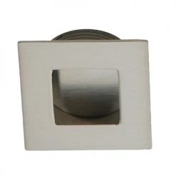 Poignée cuvette carrée inox