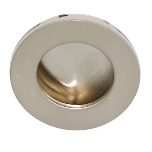 Poignée cuvette ronde inox 3 Poignée cuvette ronde inox