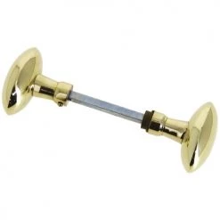 Bouton double laiton poli ANTIQUE