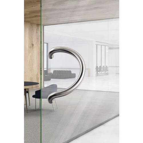 Poignée Demi Lune inox Héraclès - Série 601 7 Poignée Demi Lune inox Héraclès - Série 601 – Image 5