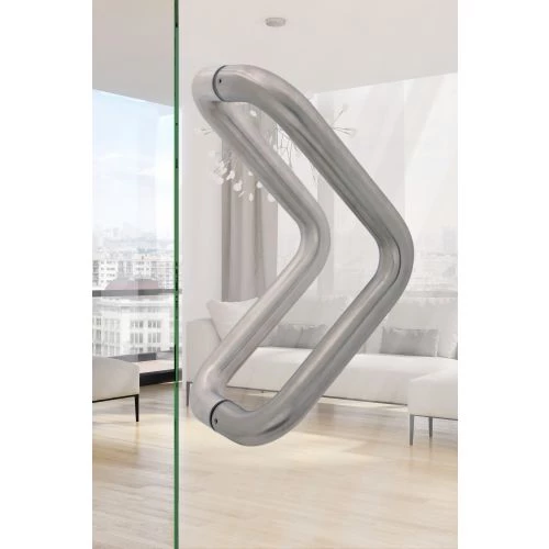 Ensemble de poignées en V inox Héraclès - Série 421 4 Ensemble de poignées en V inox Héraclès - Série 421 – Image 2