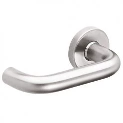 Béquille double inox Vachette sur rosace EQU'INOX