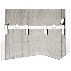 Barre de securité à boutons (kit)