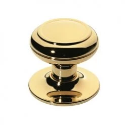 Bouton central de porte laiton