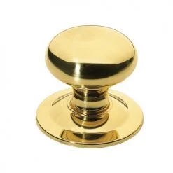 Bouton central de porte laiton