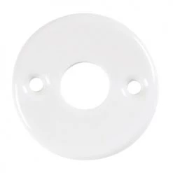 Rosaces de fonction en porcelaine blanc